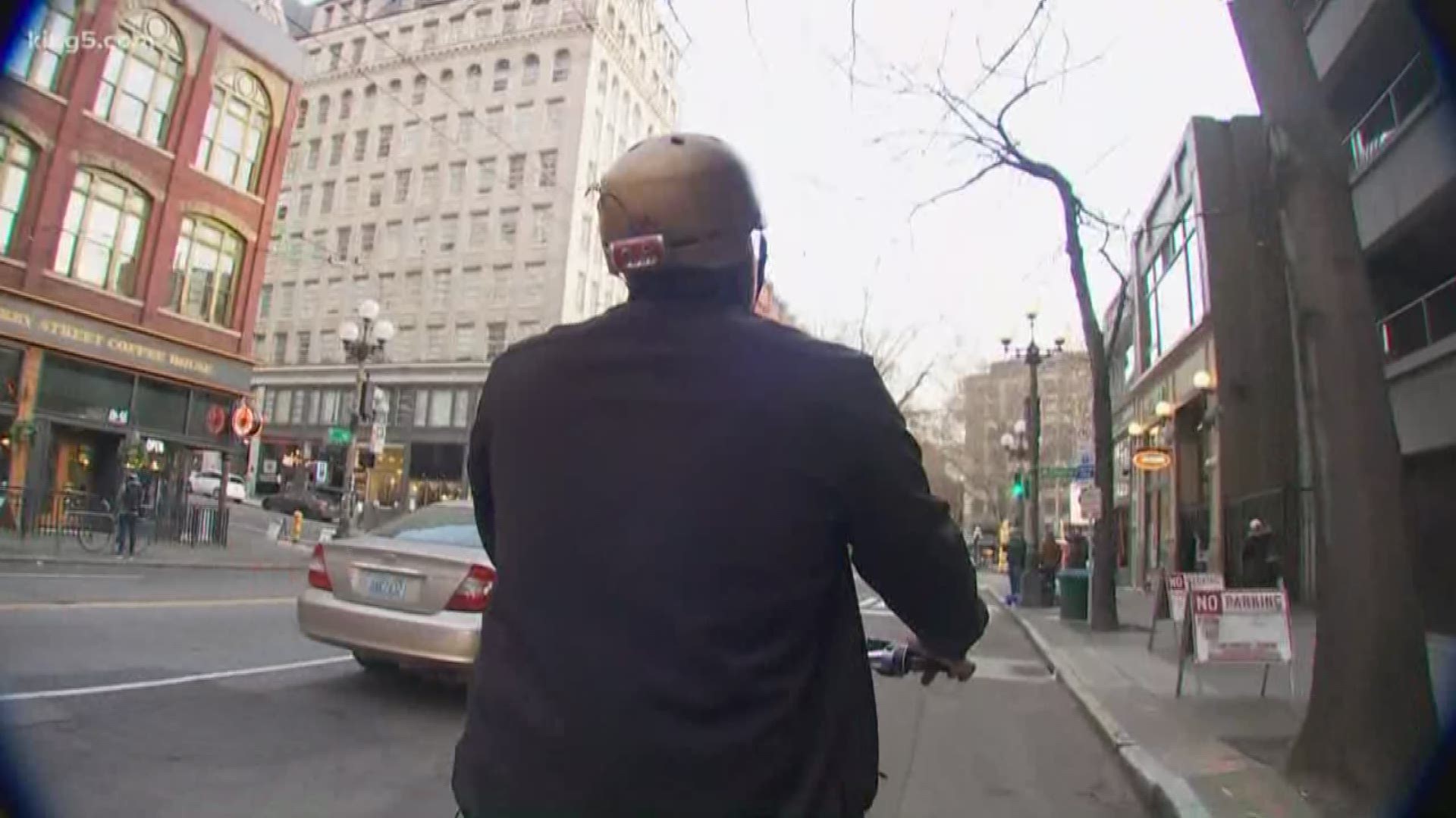 Chris Cashman took a ride with Seattle Pedicab to check out the second evening commute during the ‘Seattle Squeeze.’