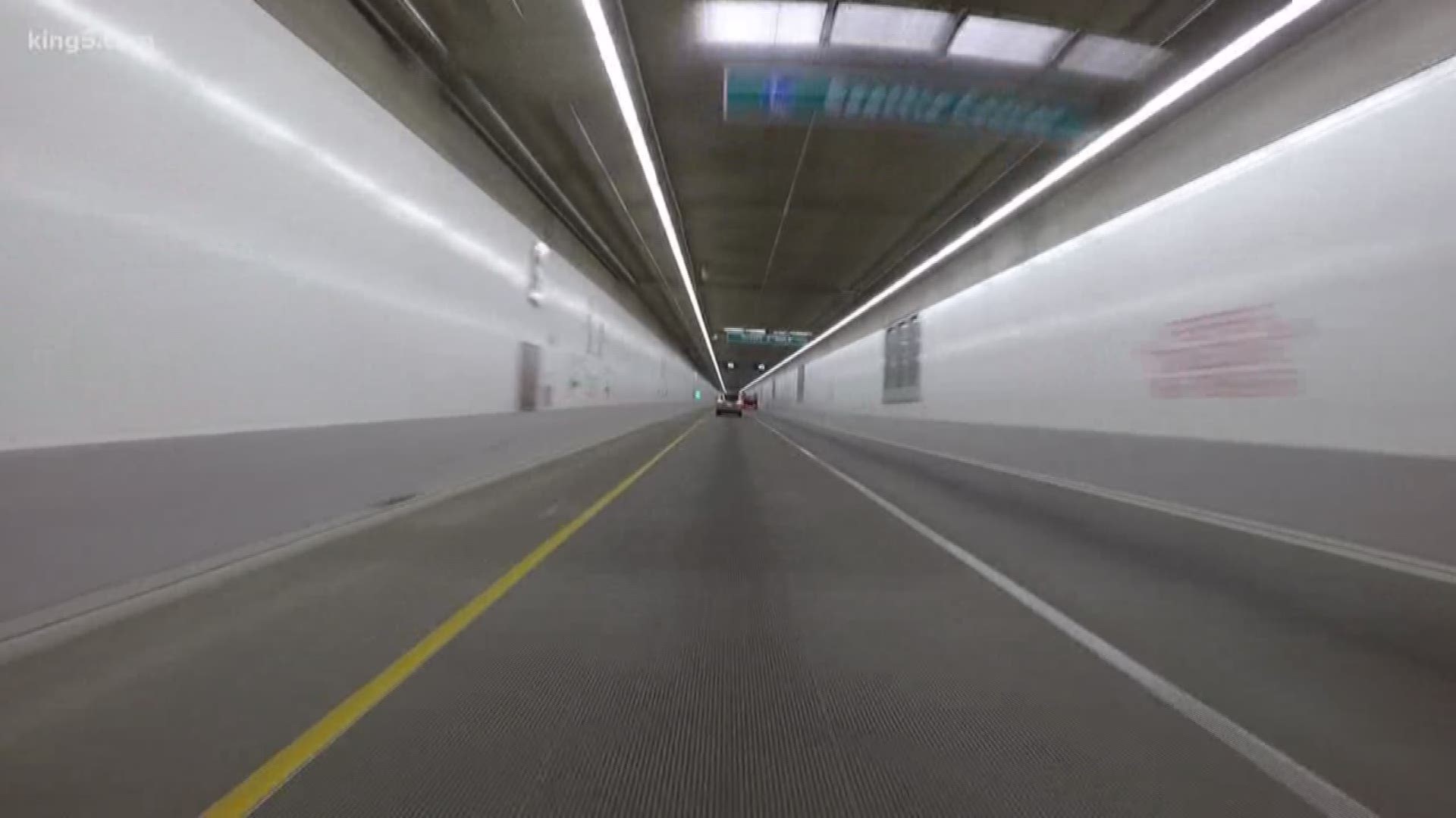 The SR 99 tunnel will be tolled beginning this Saturday. Drivers will be charged between $1 and $2.25 depending on the time of day.