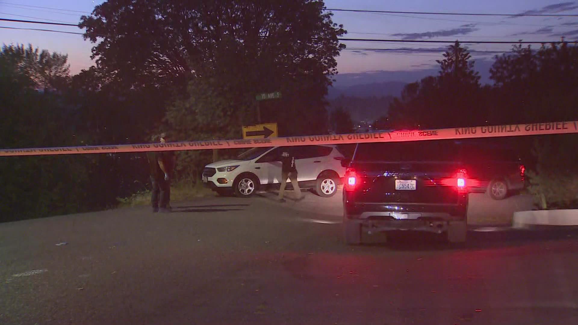 The King County Sheriff’s Office is investigating after a man died after being taken to the hospital with a gunshot wound Tuesday night.