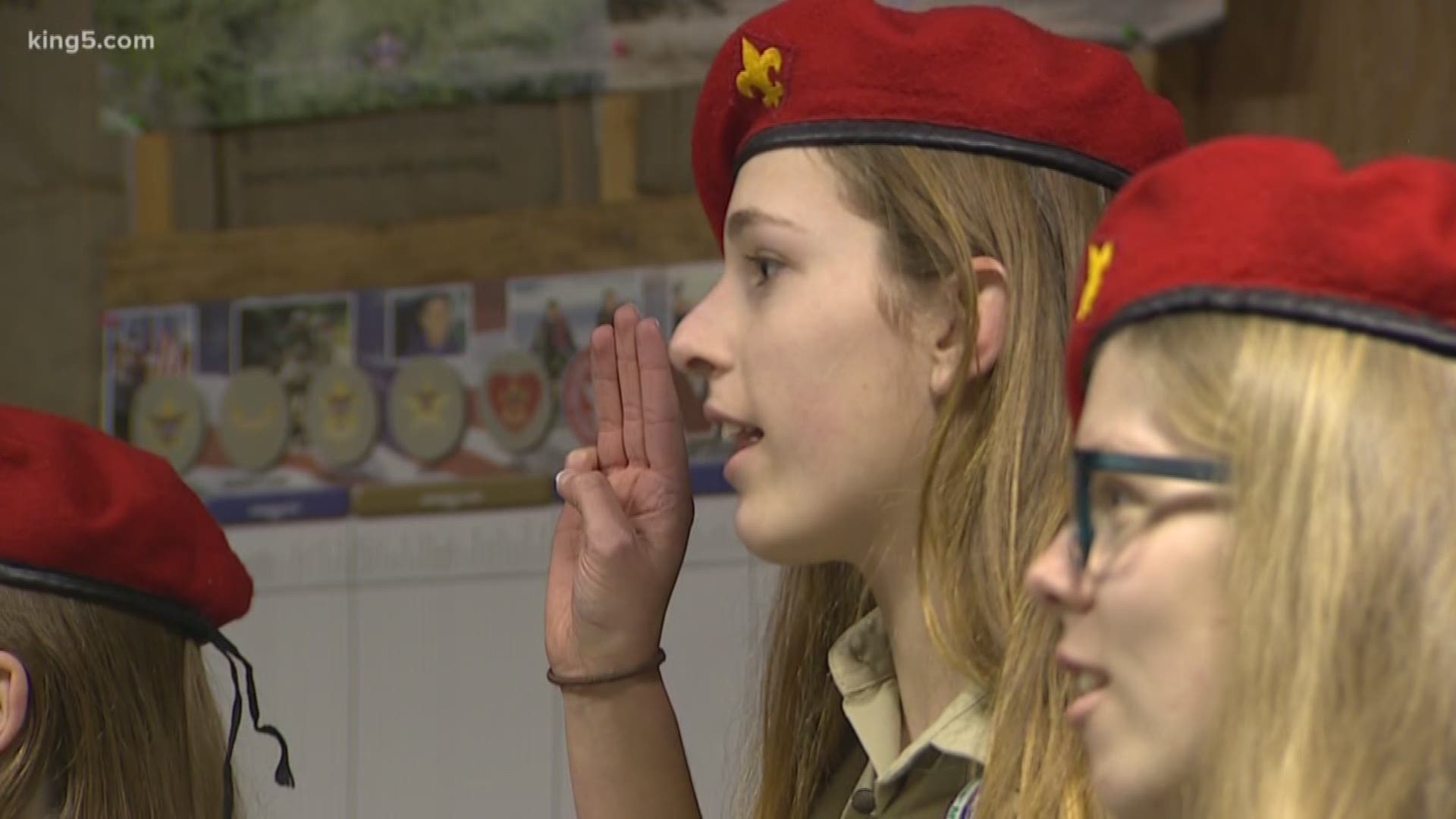 The Boy Scouts of America are taking a big step forward in February as the organization will start to allow girls in. KING 5's Jenna Hanchard tells us about the push for progress.