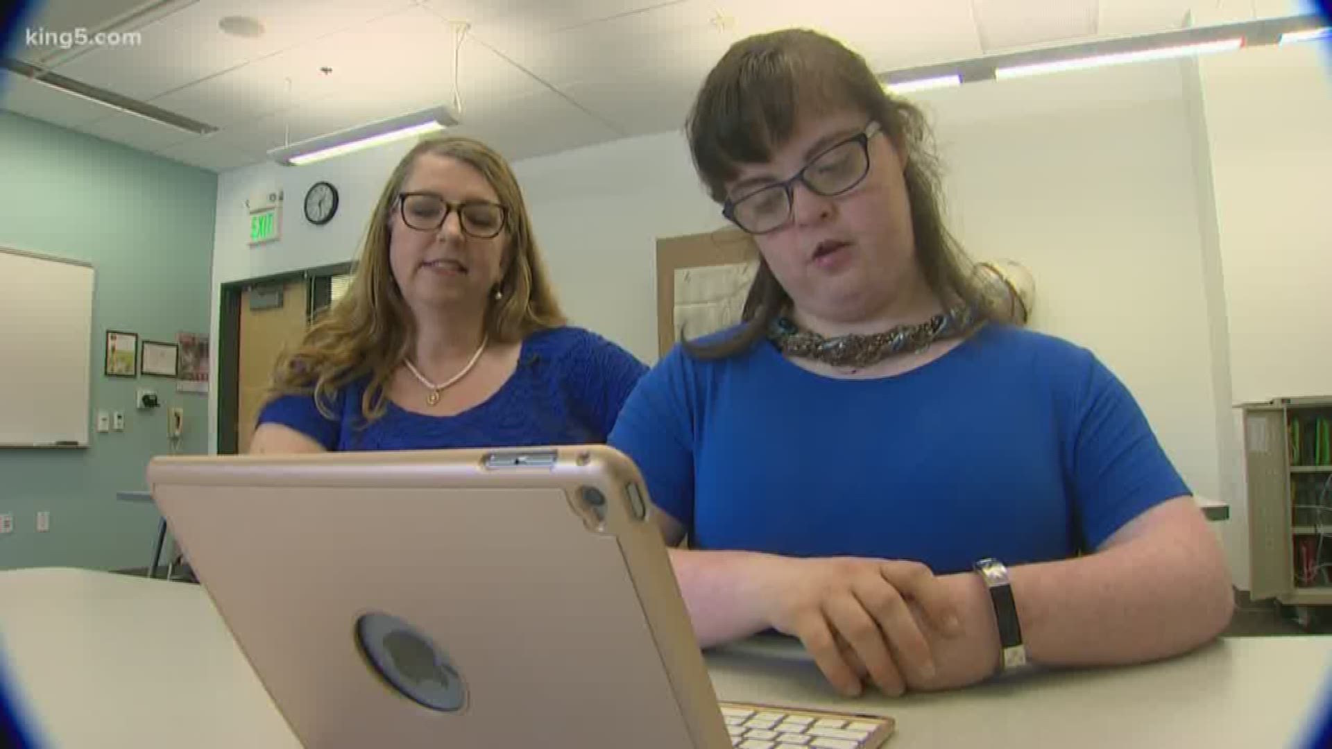 Students of all intellectual abilities can thrive at Skagit County College. KING 5's Chris Daniels reports.