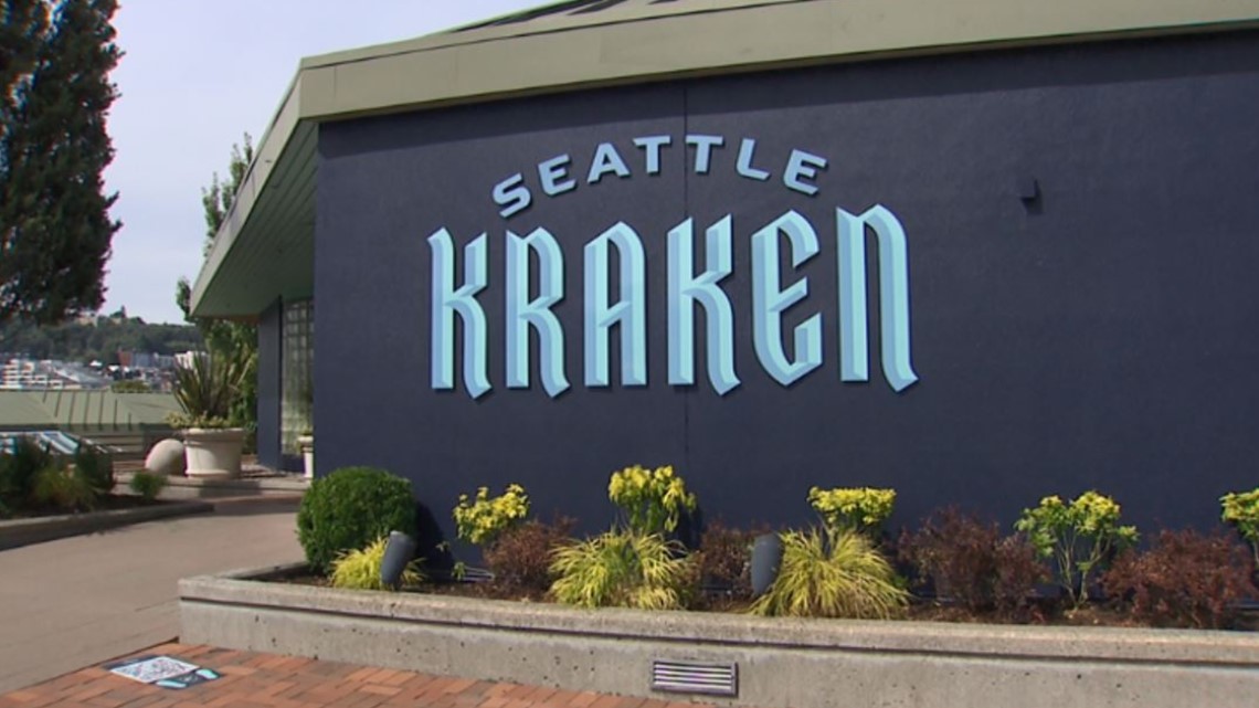 Seattle Kraken Team Store, at Bellevue Square in Bellevue,…