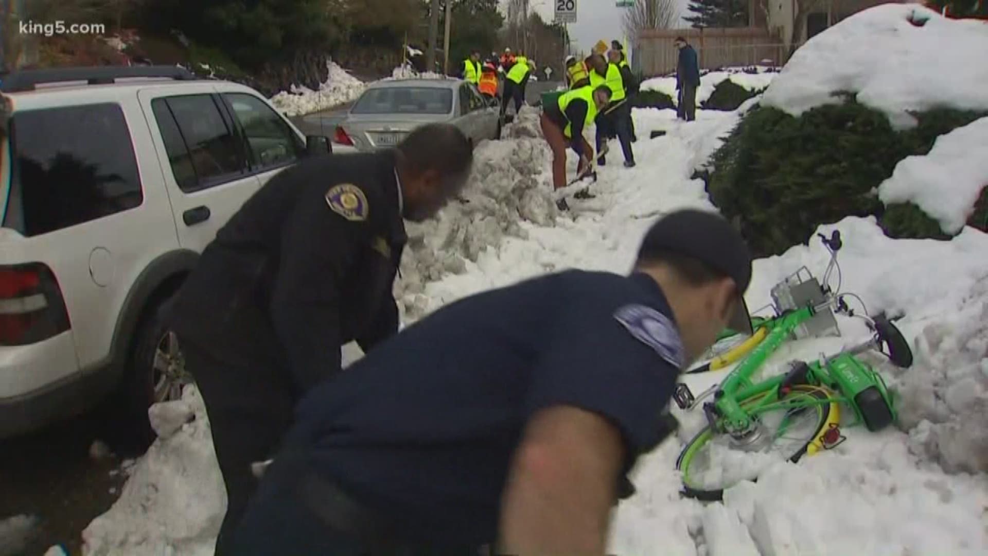 Seattle leaders claim they have learned lessons from the snow storms of 2019, and in 2020, they'll be cracking down if people can't walk down the sidewalk.