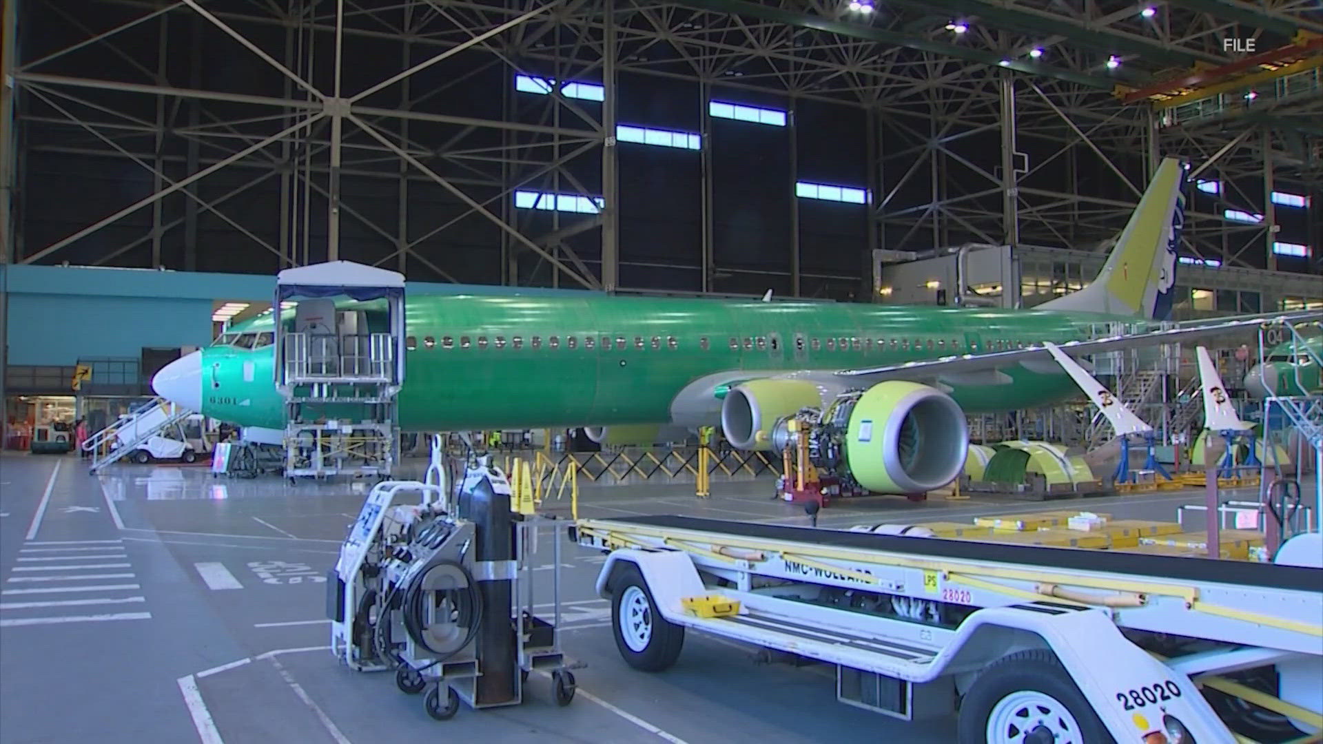 Layoff notices are going out to 10% of Boeing's staff.  Machinists are not affected by these layoffs.