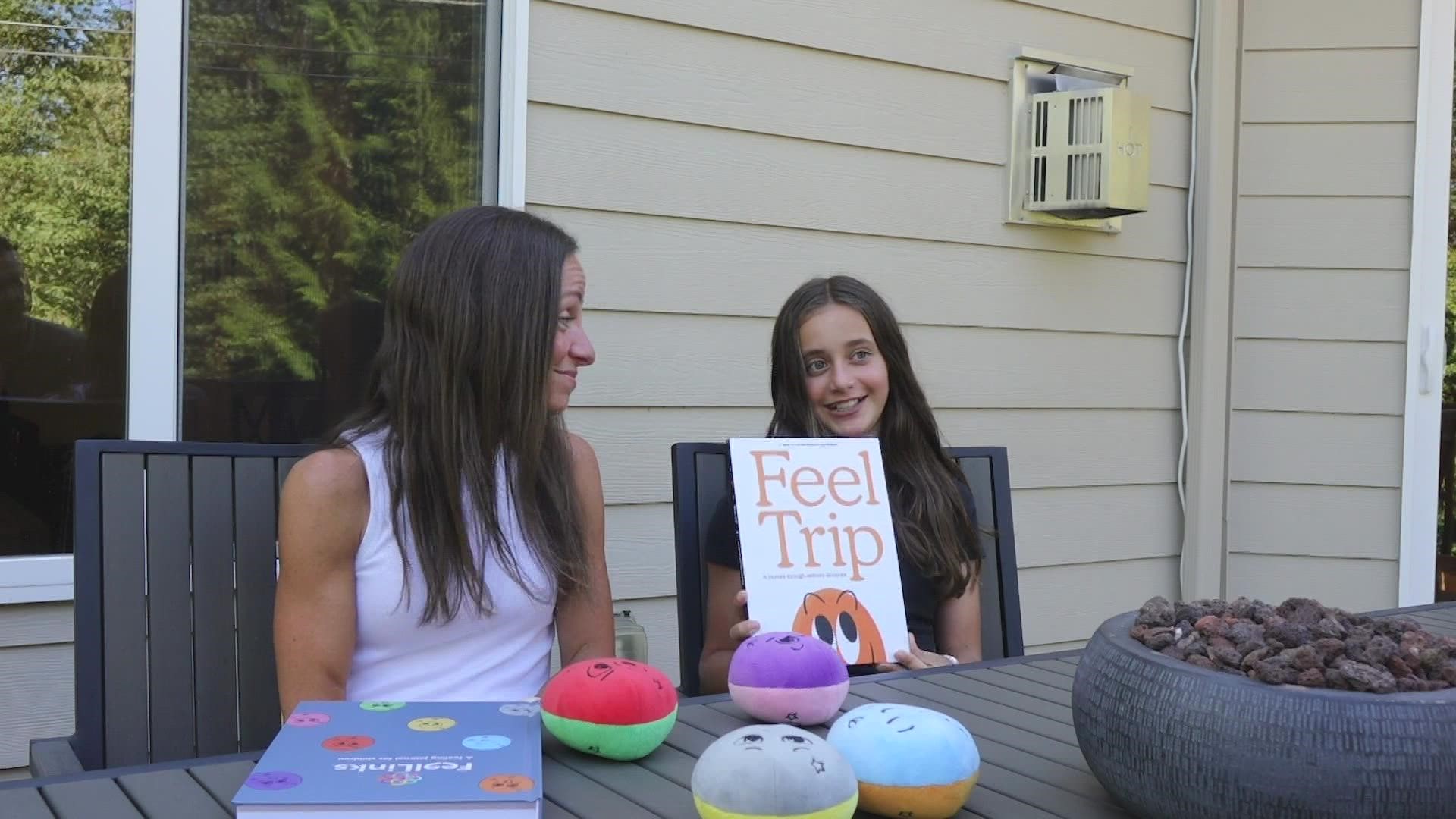 Marcelle Waldman and her daughter Stella wrote Feel Trip, a book about being nervous to head back to the classroom.