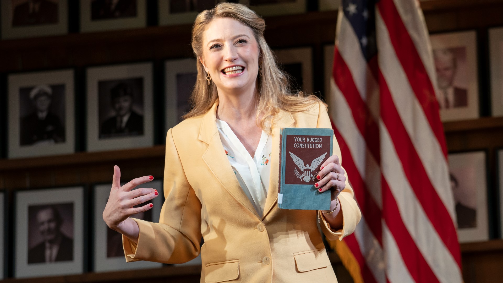 Heidi Schreck's "What the Constitution Means to Me" was inspired by her time as a teenaged debater in Wenatchee. #k5evening
