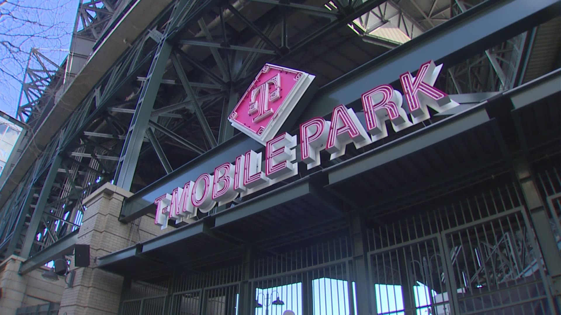 Signs for T-Mobile Park are replacing Safeco Field signage ahead of the Mariners home opener in late March.