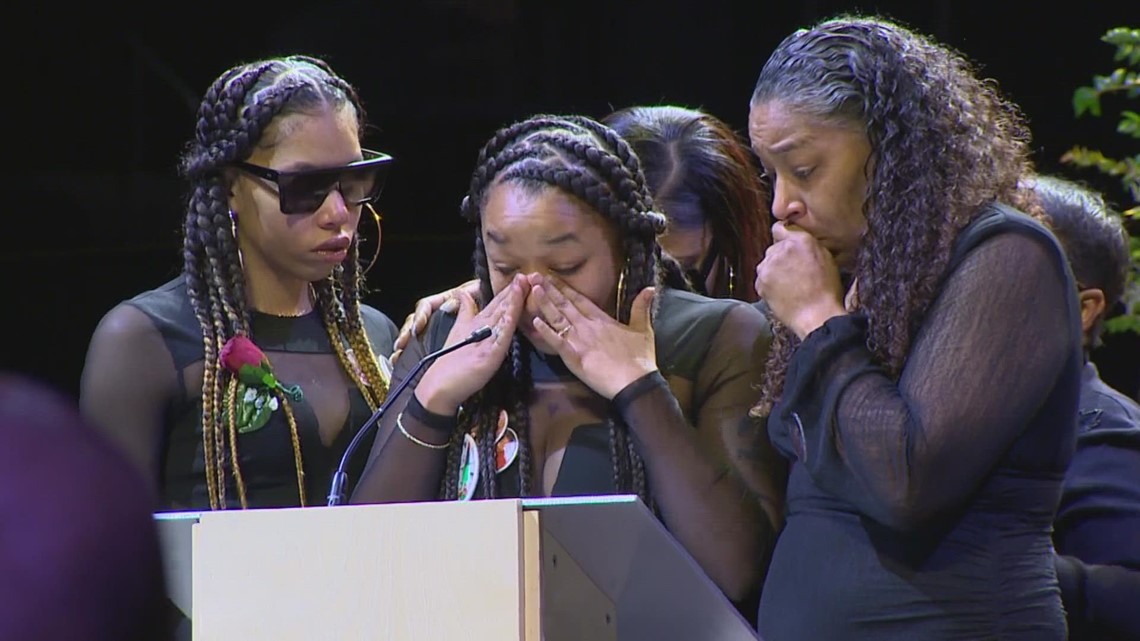 Memorial service honoring D'Vonne Pickett Jr. held at Climate Pledge ...