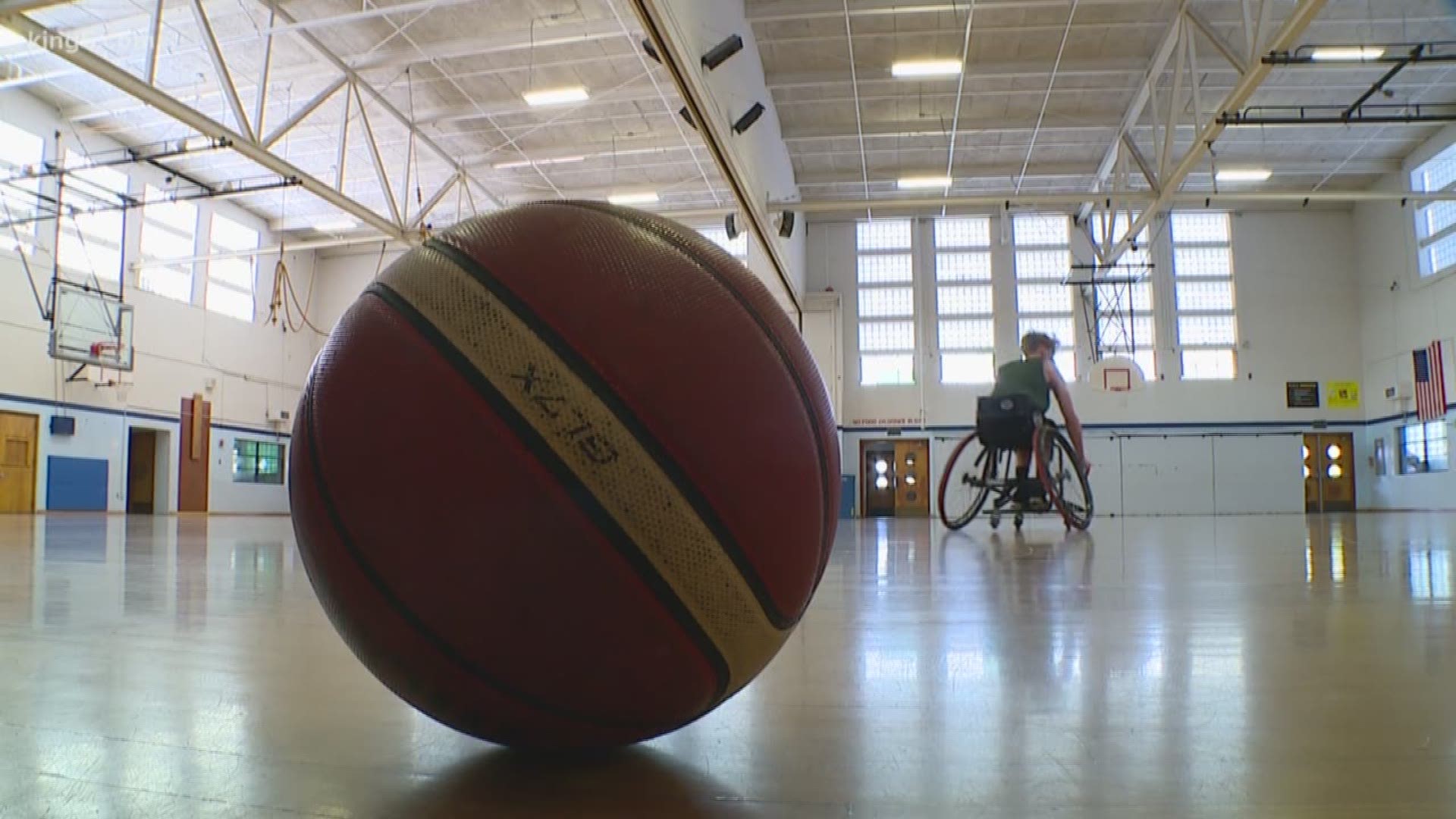 A group of local high school basketball players are heading to a national tournament, where they'll play against some of the top teams in the country. They have some limitations, but that say it actually makes them stronger. Here's KING 5's Ted Land with the story.