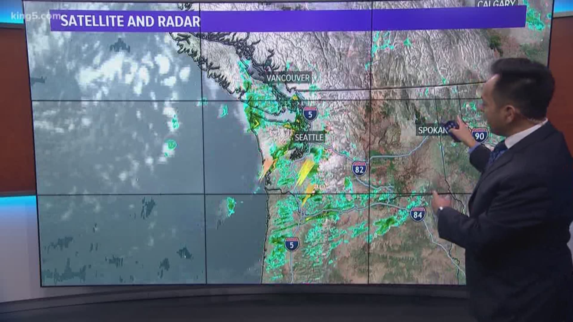 KING 5's Craig Hererra and Jordan Steele explain how a tornado formed in Western Washington and what to expect tomorrow.