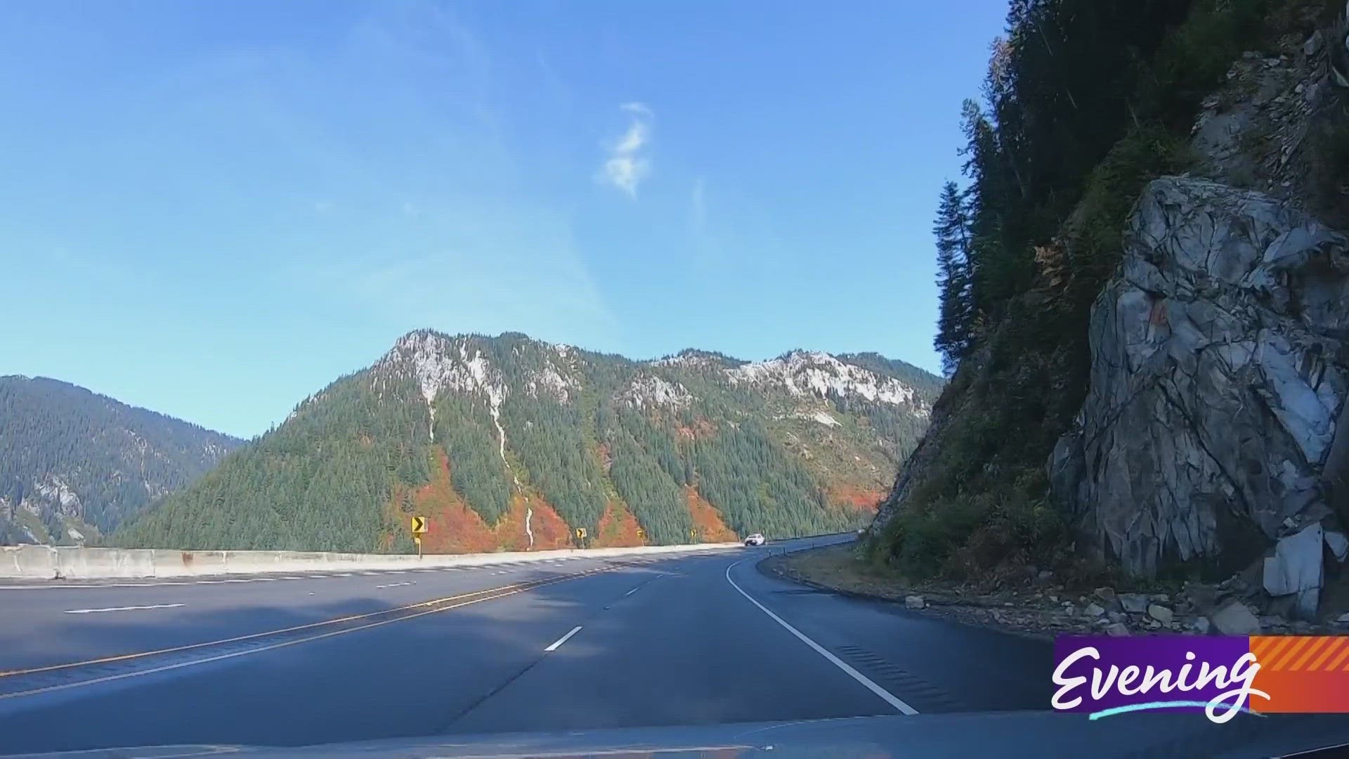 Stevens Pass Greenway stretches from Sultan to Stevens Pass Resort and is a great road trip for changing colors. #k5evening