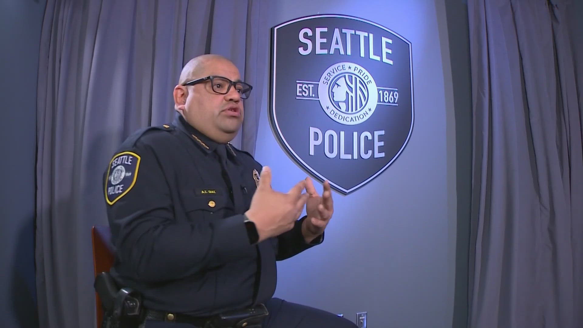 A nationwide search for the next Seattle police chief is underway after former chief Adrian Diaz was reassigned from his position earlier this week.