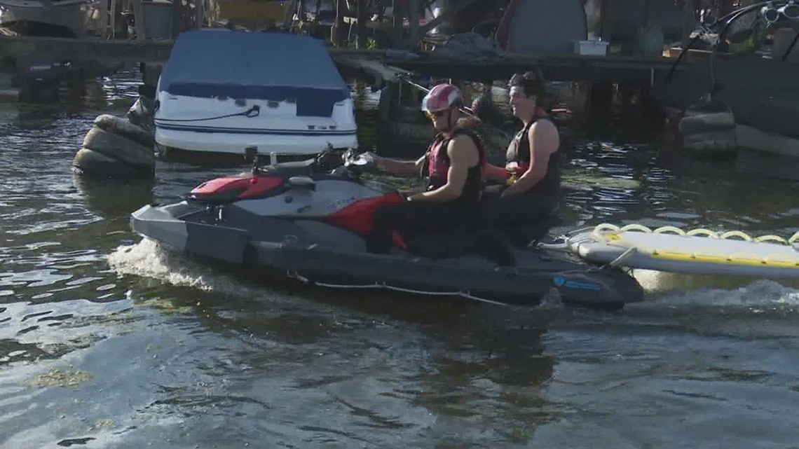Shoreline Fire Department jet skis aid water rescue response time