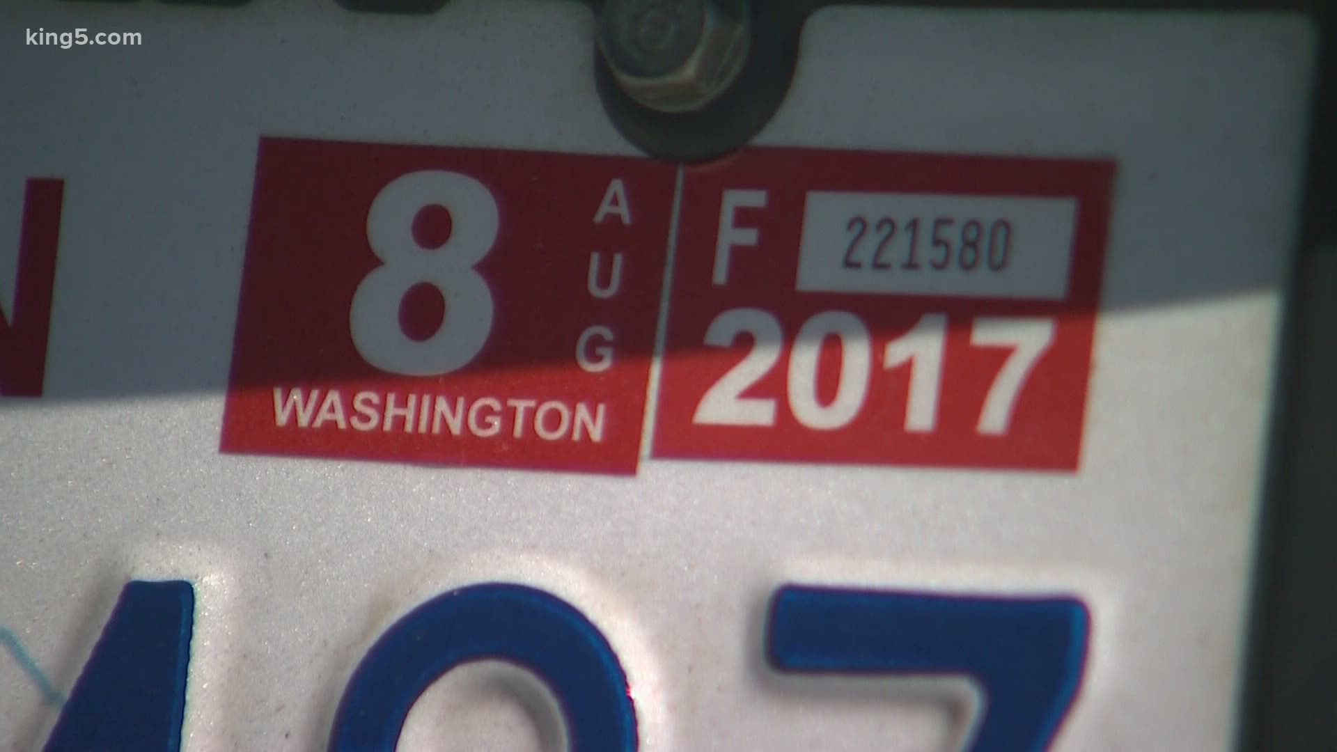 The Department of Licensing extended expiration dates of driver licenses, but there is no guidance on car tabs.