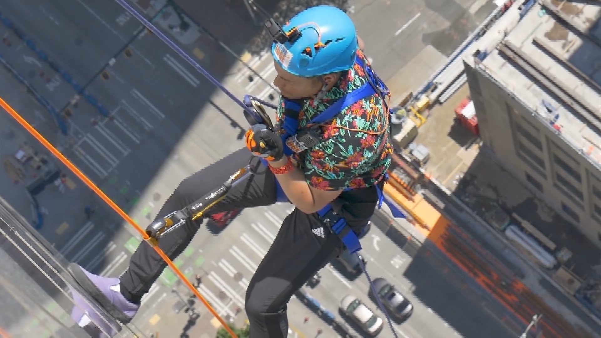 One of the Seattle Humane Society's biggest fundraising events encouraged thrill-seekers to go over the edge of a 40 story building
