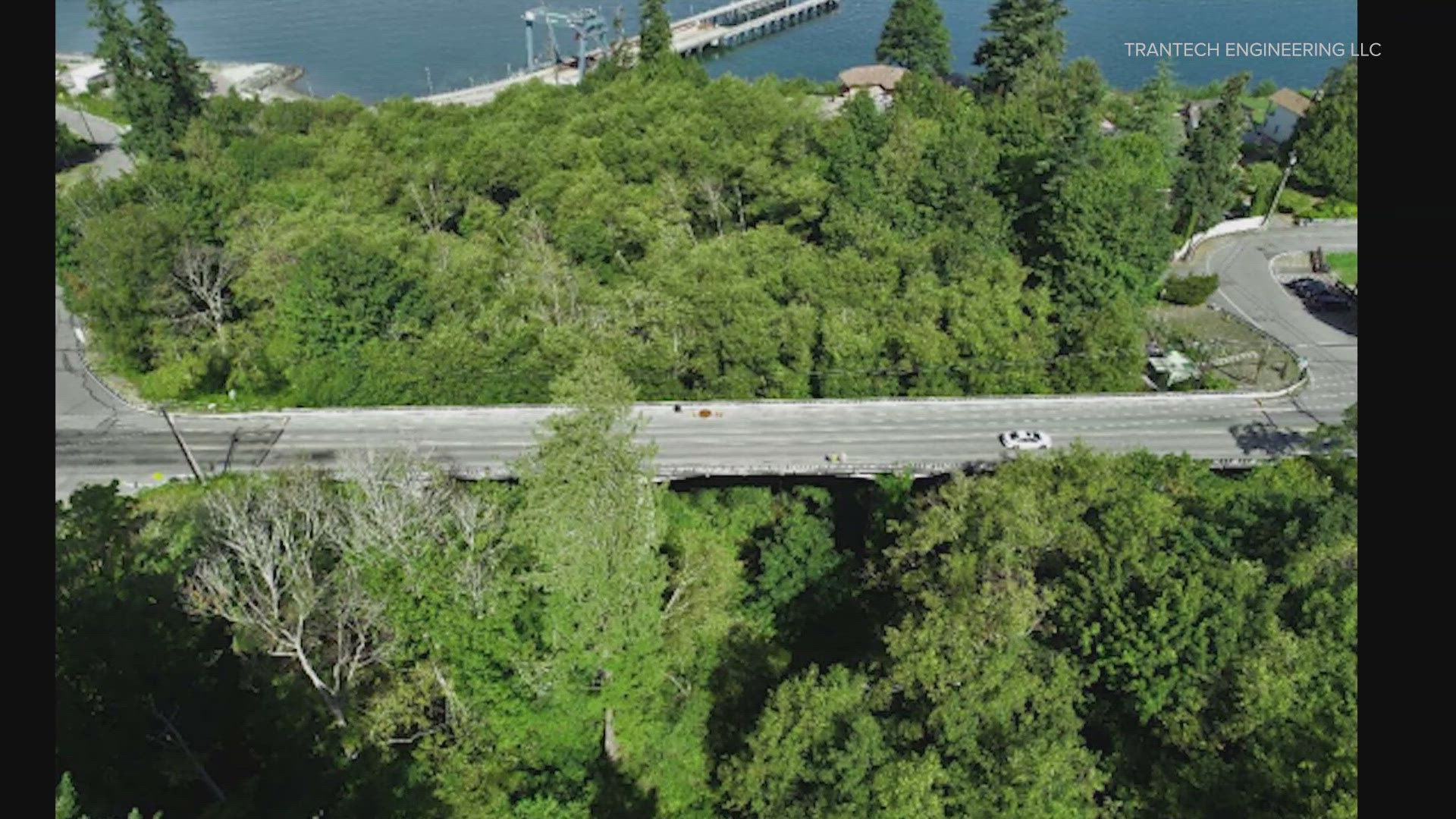 Construction on the Edgewater Creek Bridge in Everett is expected to begin in late October, closing a portion of West Mukilteo Boulevard for about a year.