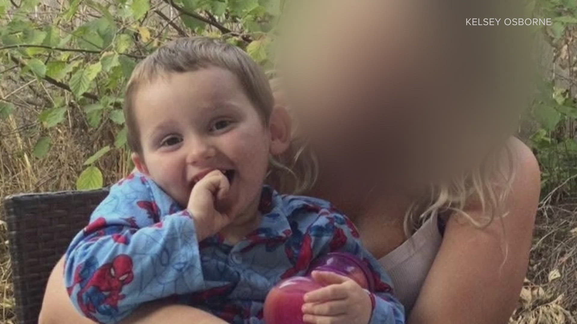 The 5-year-old boy was found with vomit on him, "blue lips," and he was not breathing, according to court documents.