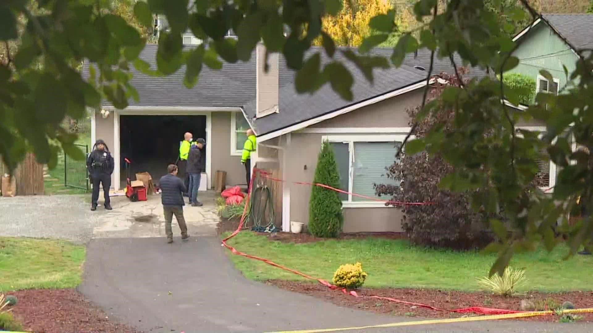Homicide detectives are investigating after a man was fatally shot inside a West Seattle home early Thursday morning.