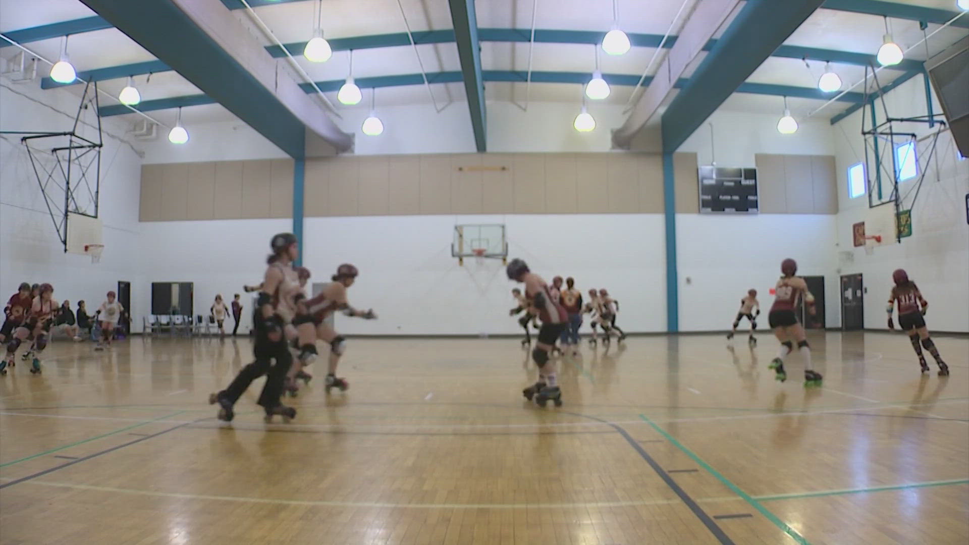 The Tomorrowland Junior Roller Derby League is hoping to raise money to find a new place to practice as they are losing their space to make more pickleball courts