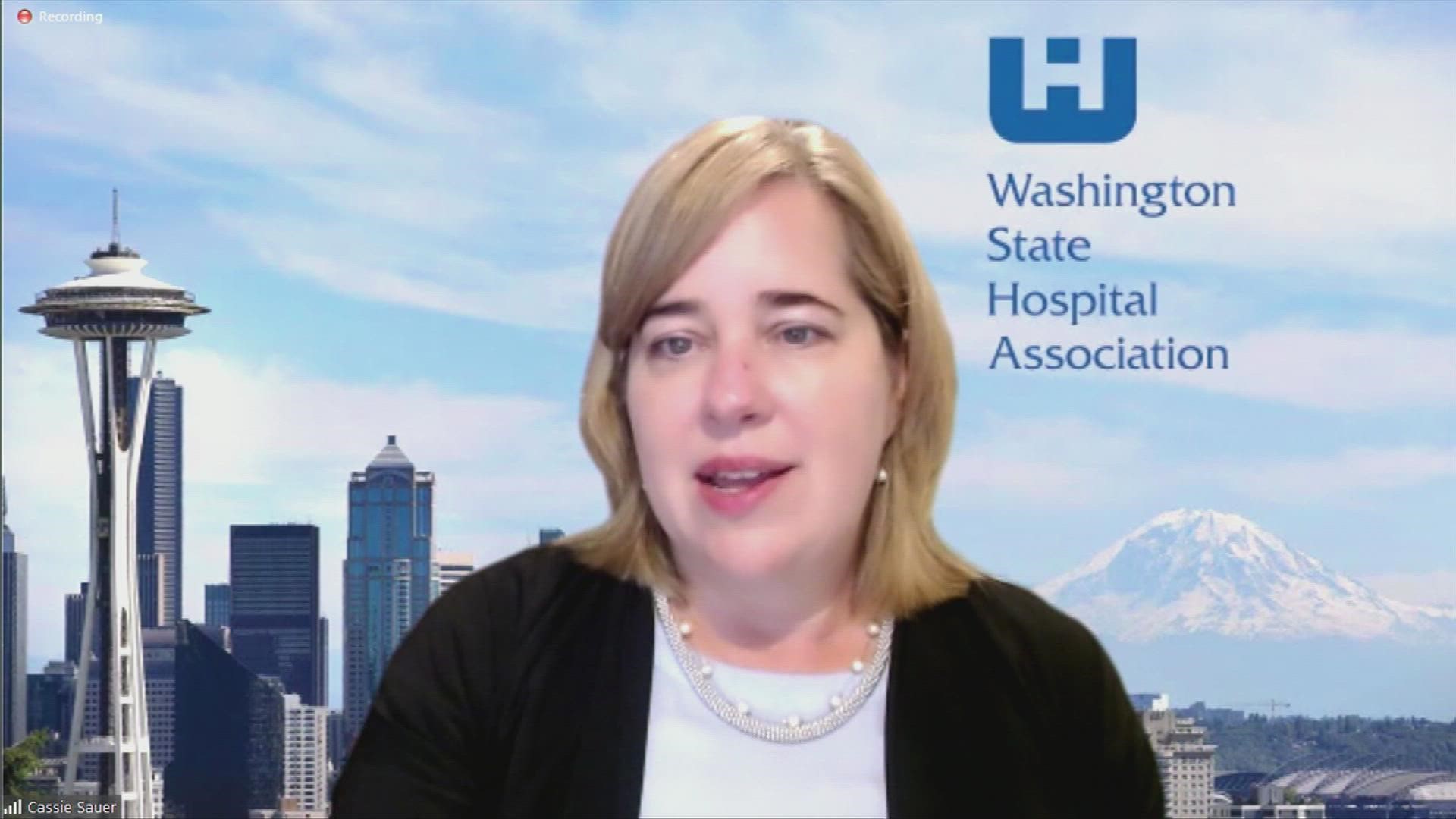 Washington hospitals expect to lose up to 5% of staff due to the COVID-19 vaccine mandate.