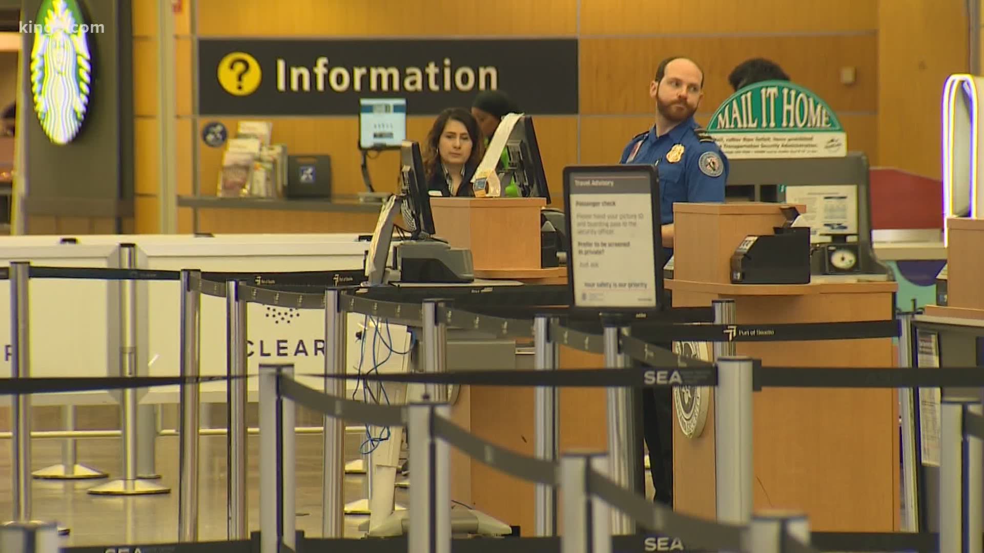 Port of Seattle officials say at least 1,600 employees from Sea-Tac Airport have been furloughed or laid off so far due to the coronavirus pandemic.