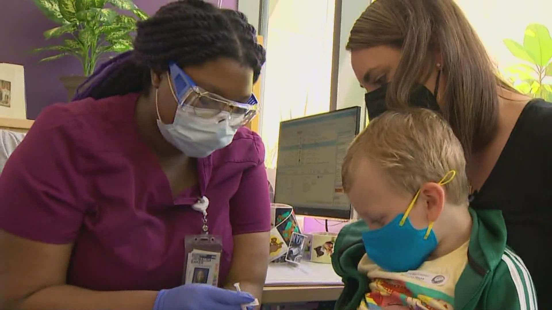 Staff at Seattle Children's Hospital said everyone was emotional for this historic day.