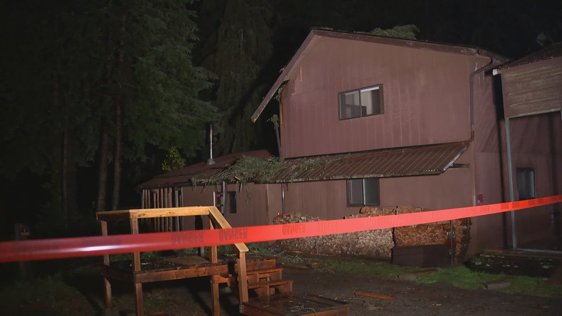  Jefferson County fire officials have warned against entering or occupying the home due to unstable foundation and cliff erosion.