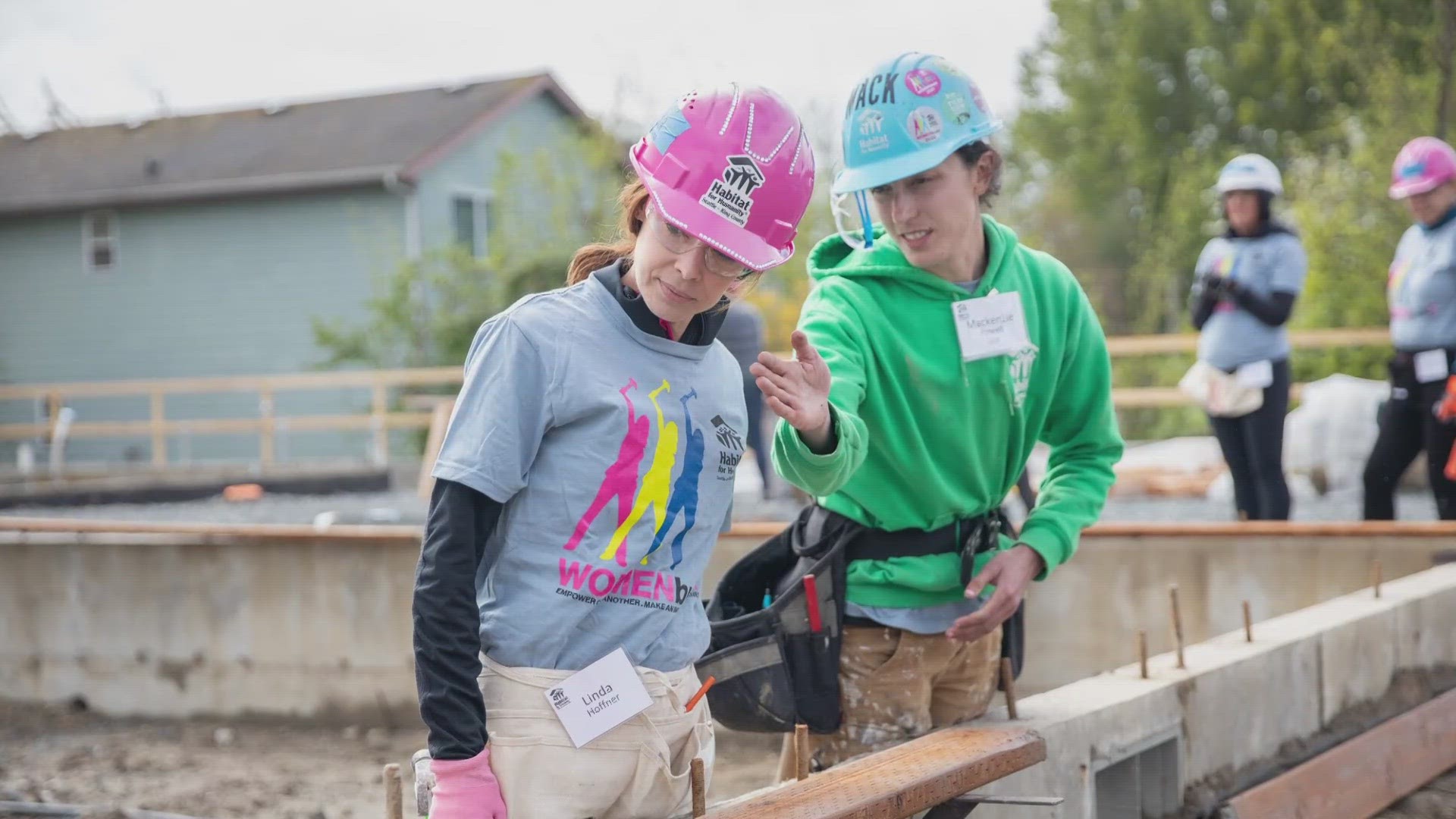Habitat for Humanity's mission of Women Build is to engage women in the effort to provide safe and decent homes for families in need of affordable housing.