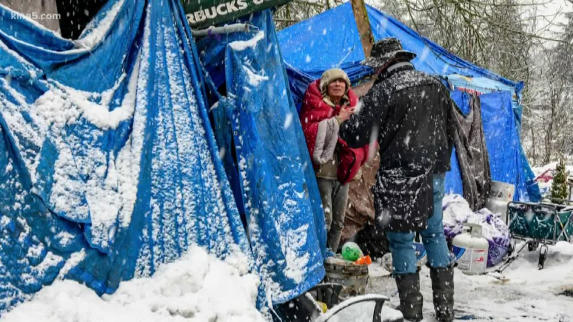 When the weather turned cold, Seattle Police Department sent a team out to help get the homeless off the streets and into warm shelters. They were out night after night, getting people out of snowy tents and sidewalks.