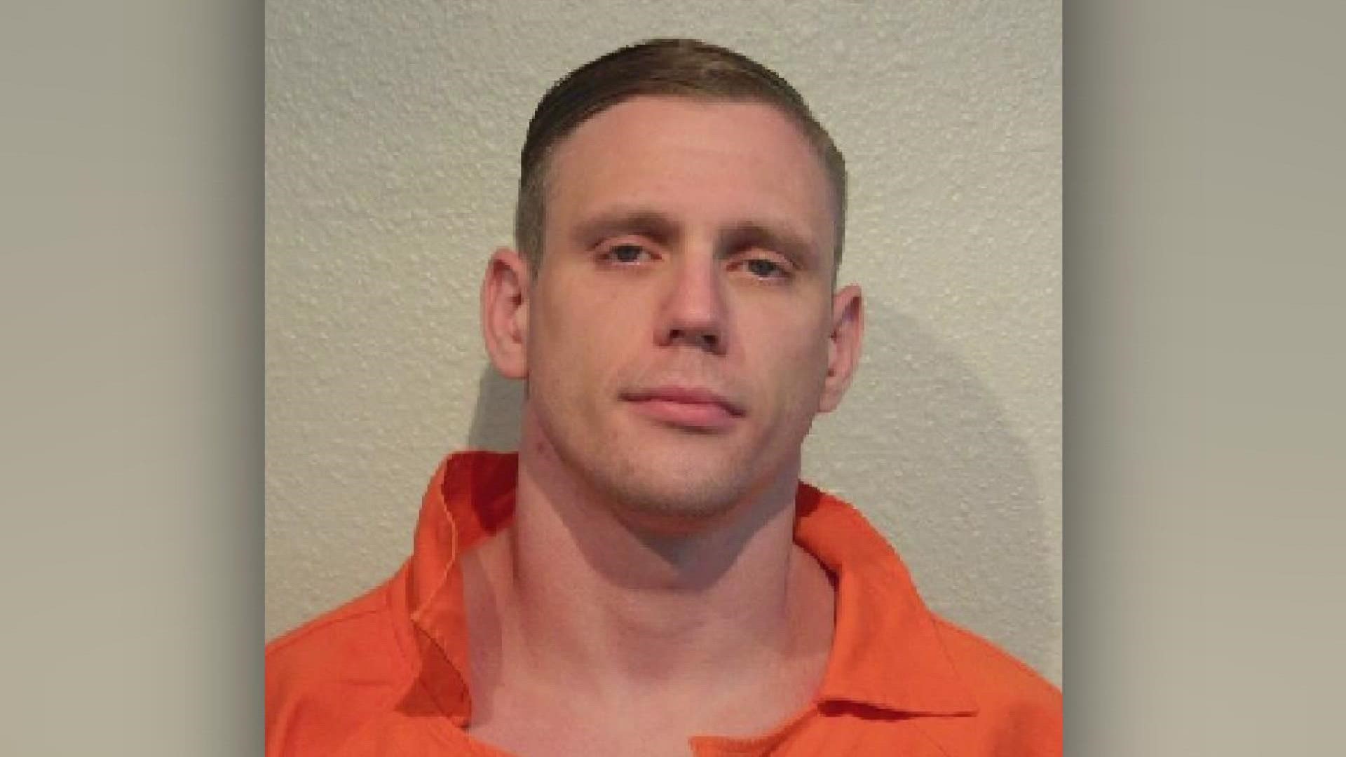 Garrett Stephen Young, 32, escaped from the corrections center over the weekend by digging under a fence.