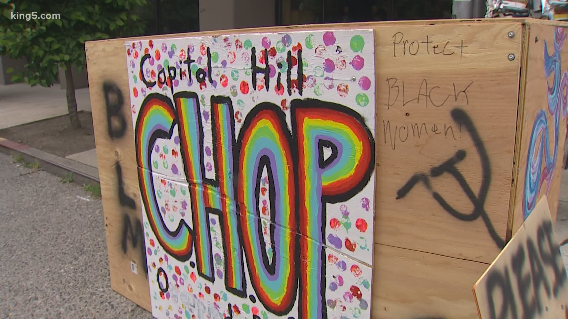 Four people have been shot in or near the Capitol Hill Organized Protest zone (CHOP, formerly known as CHAZ).