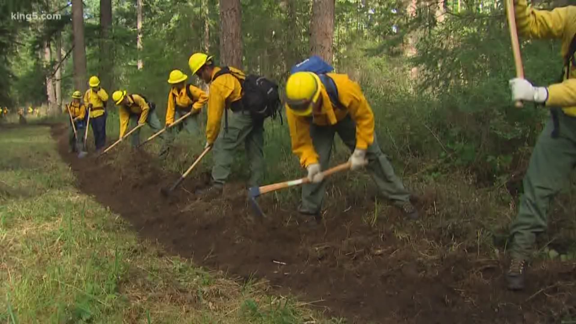 Firefighters and the National Guard are prepping for an anticipated heavy wildfire season