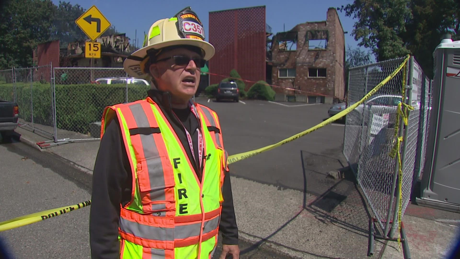 As the last few hot spots of an apartment fire in Tukwila are being put out, some are wondering why the fire could’ve gotten so bad in the first place.