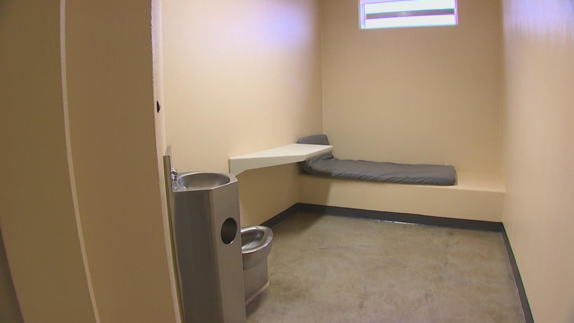 Currently, the state Department of Corrections said just under 600 inmates are in solitary confinement.