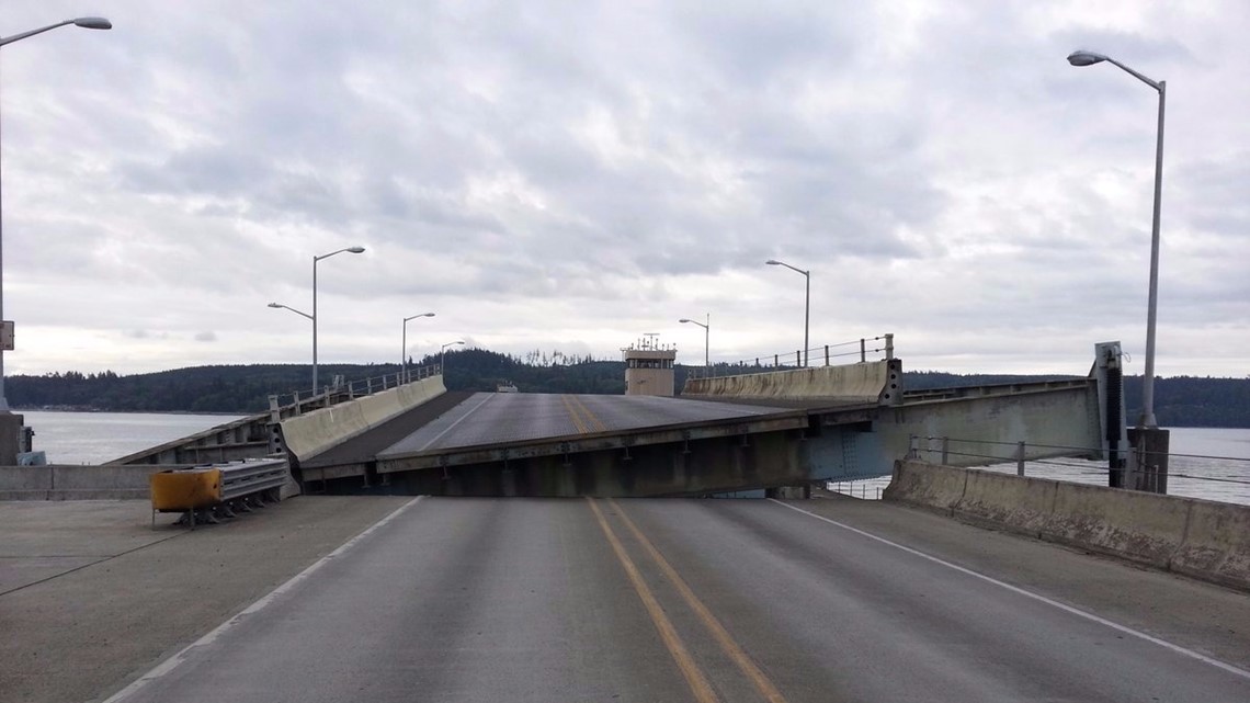 Human error caused 7 hour Hood Canal Bridge closure