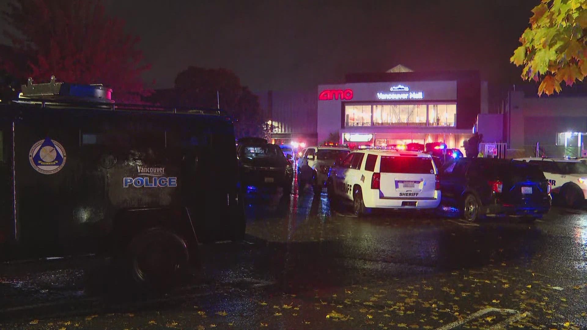 One person has died and two others were injured in a shooting at the Vancouver Mall at a trick-or-treat event Thursday evening.