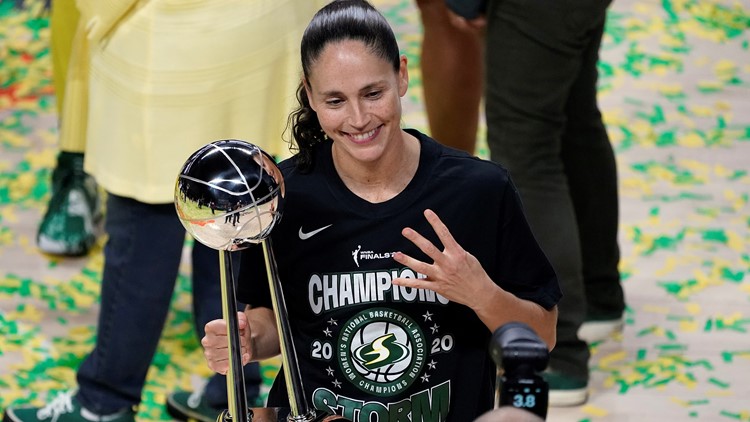 Sue Bird officially re-signs with Seattle Storm for 20th season | king5.com
