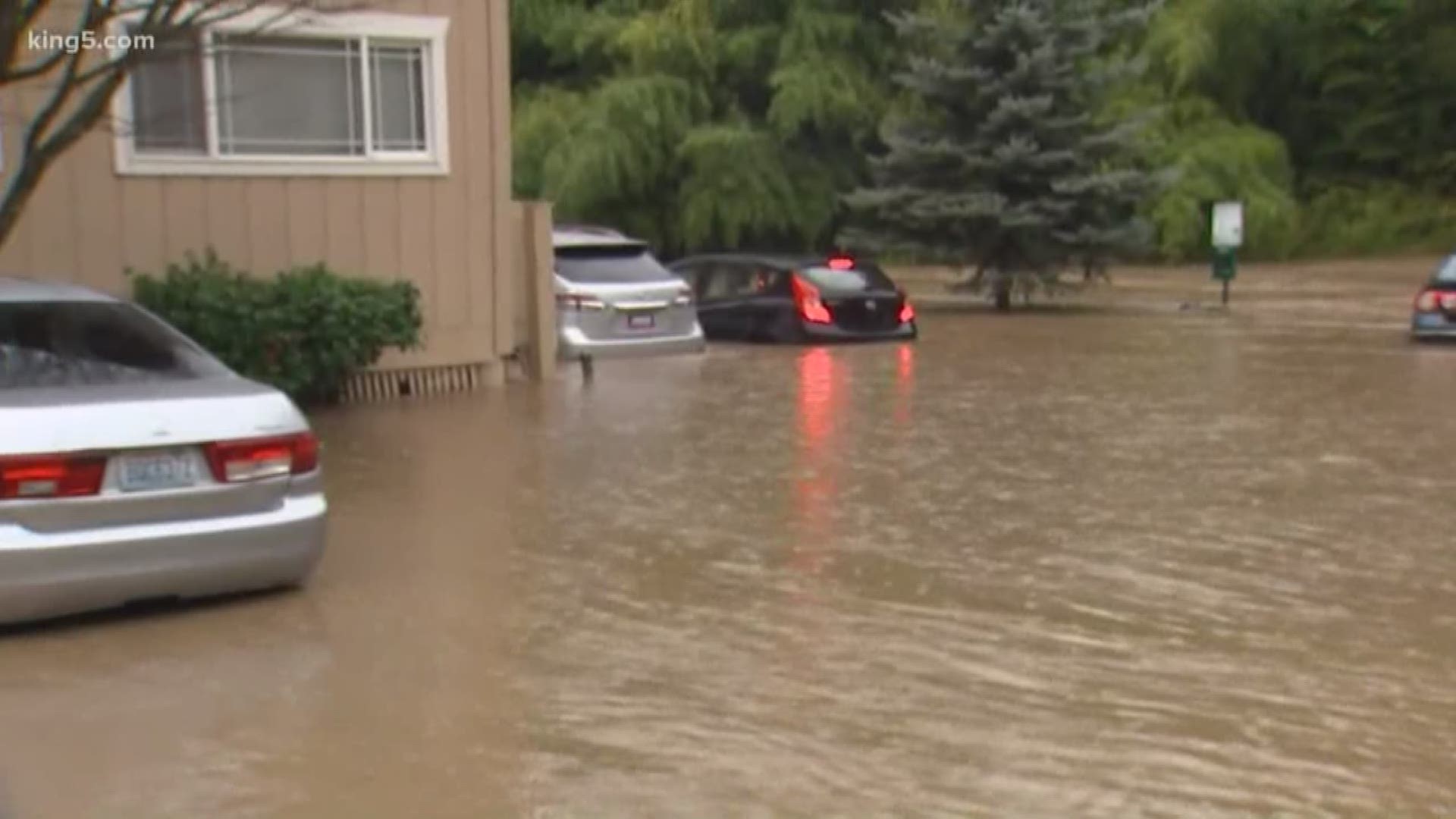 Days of heavy rain is causing flooding problems all over the Puget Sound area.