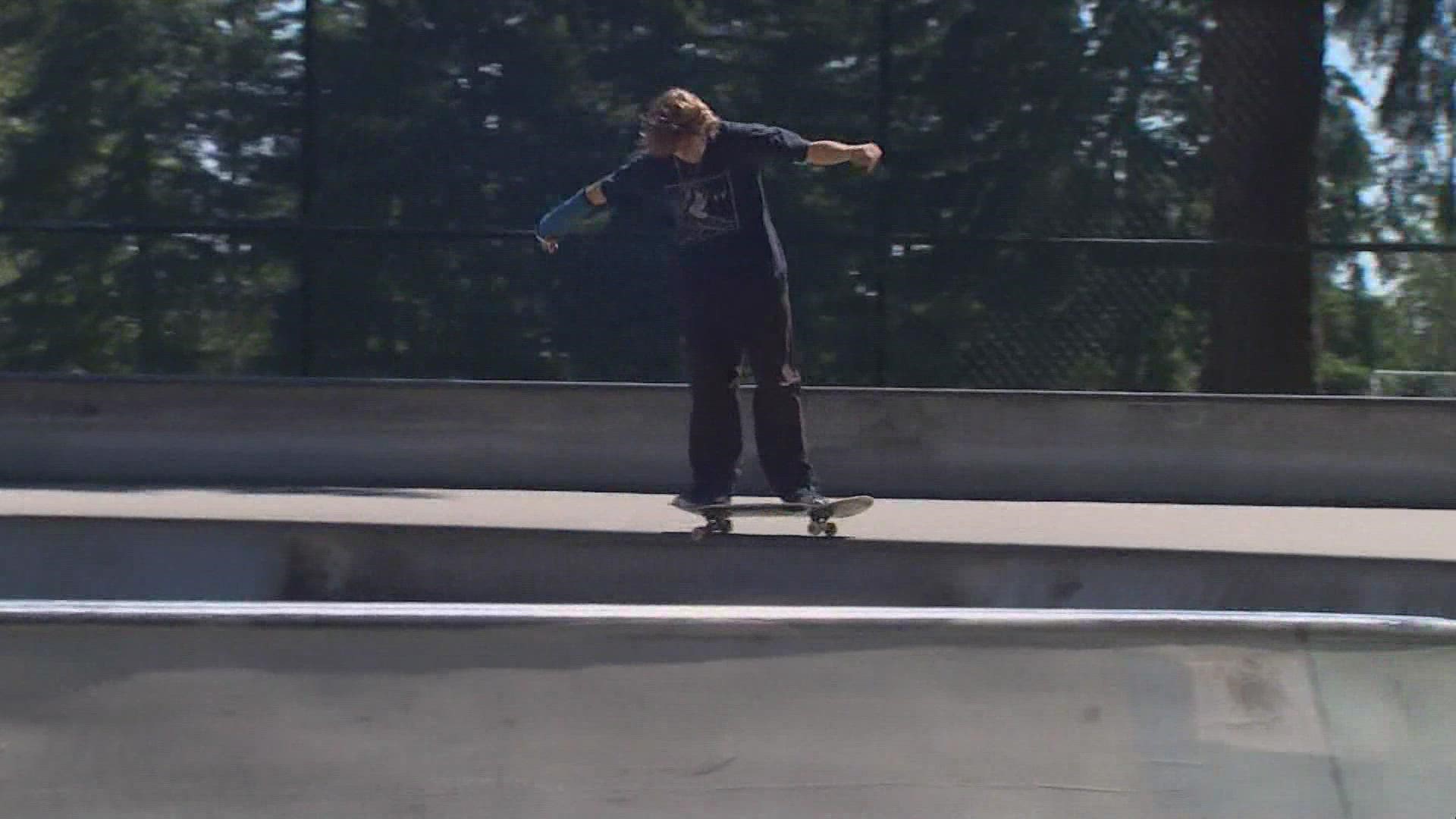 Skateboarders say the proposed site for a new city facility in Federal Way is threatening a space that they love.