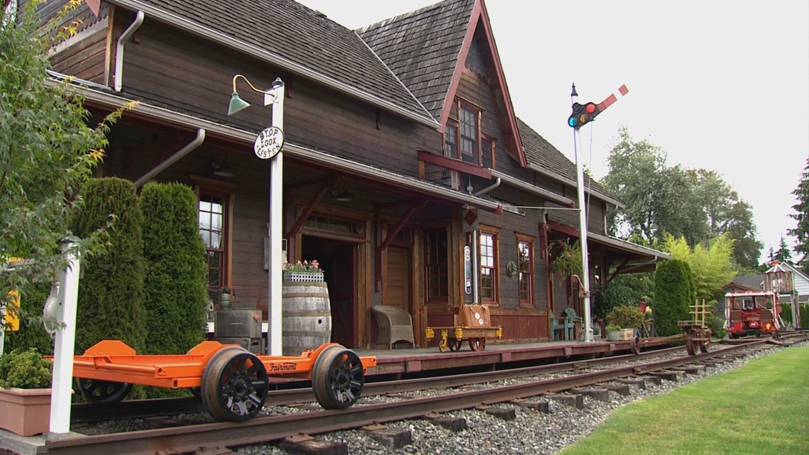 Life On The Rails For The Most Unusual Home In Snohomish | King5.com