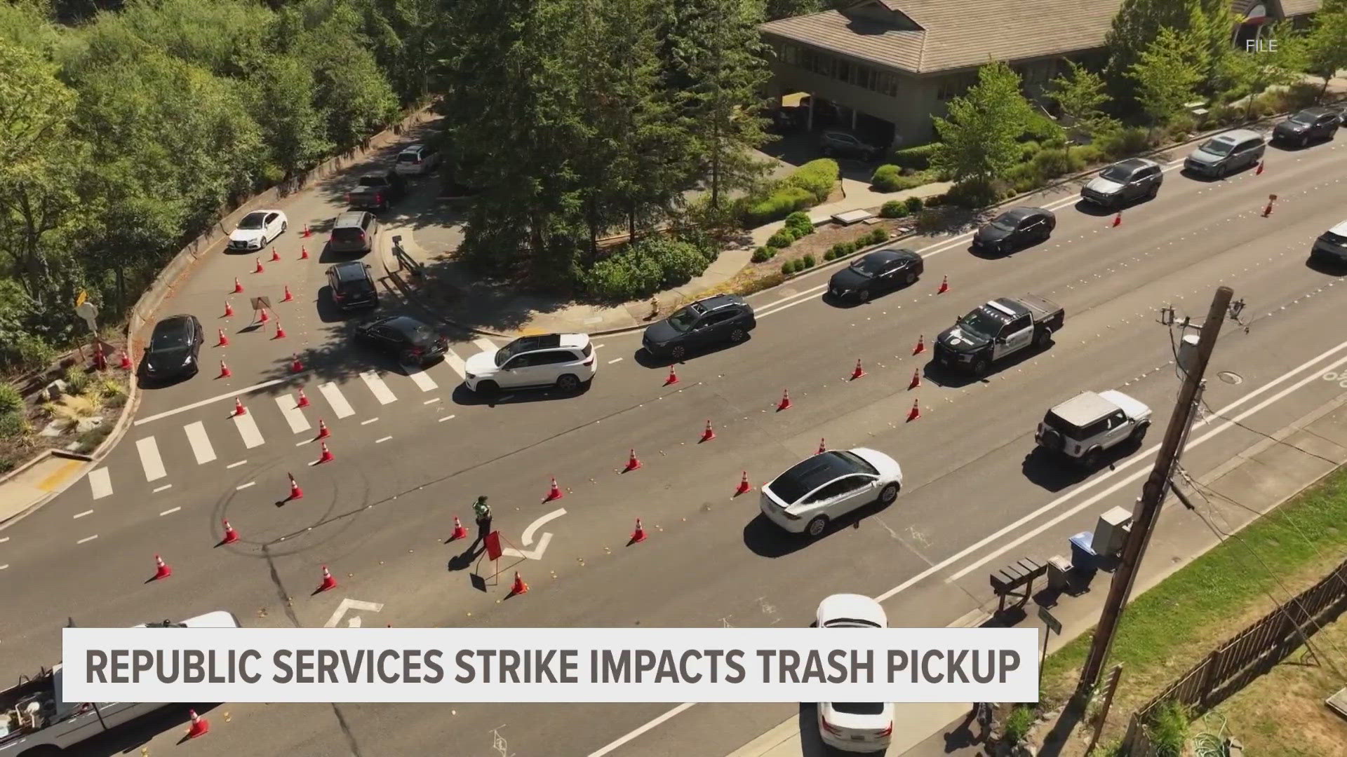 Numerous cities in western Washington have seen their trash services impacted by the strike.