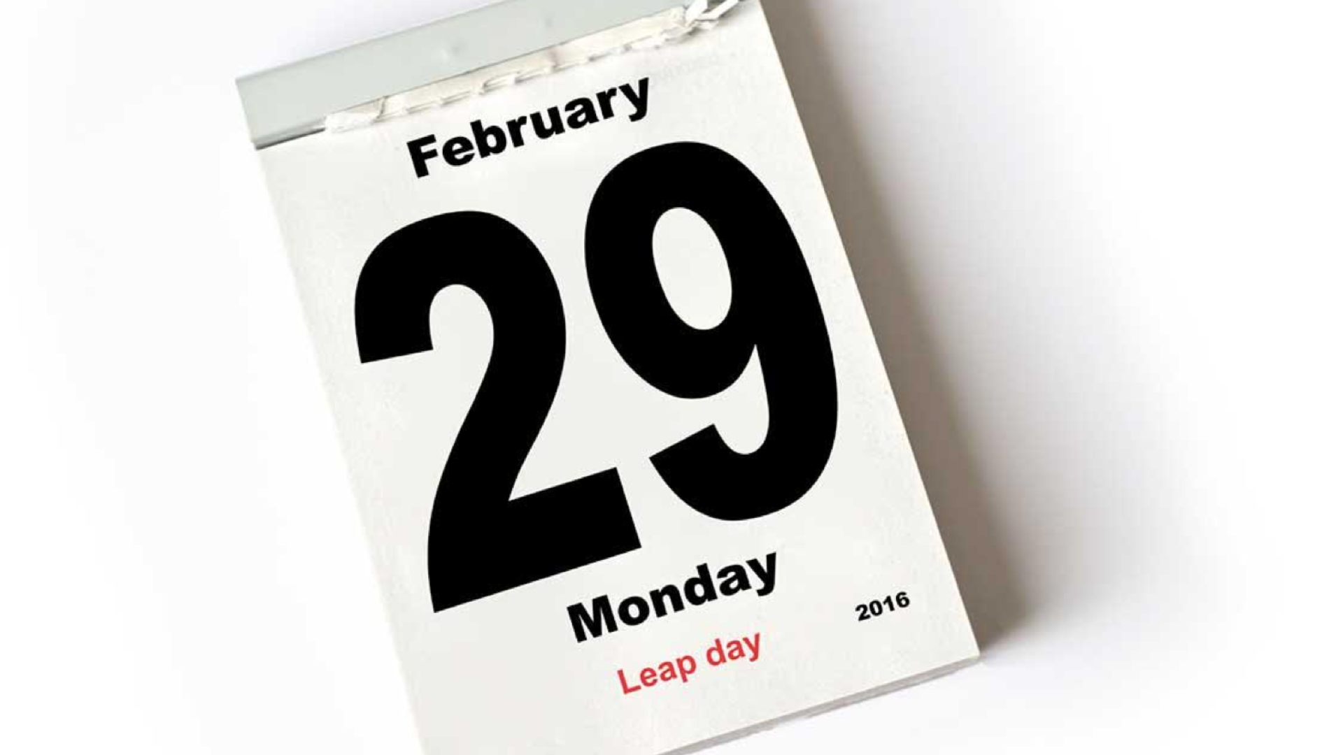 This Saturday Feb. 29 is Leap Day. It's a day that only comes every four years, and the reasoning behind it is actually pretty complex.
