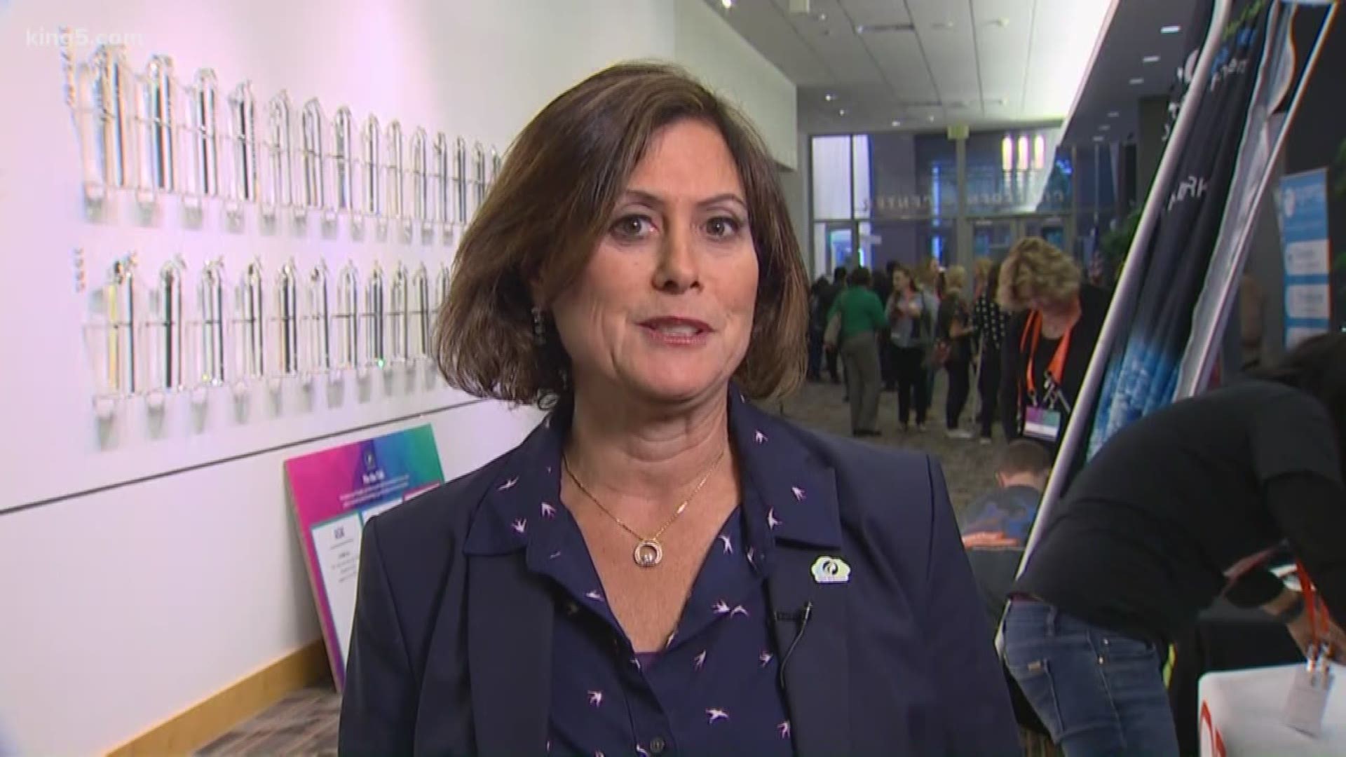 KING 5 spoke with Gavriella Schuster, of Microsoft, about the Women in Cloud summit happening this weekend at Microsoft's campus in Redmond.