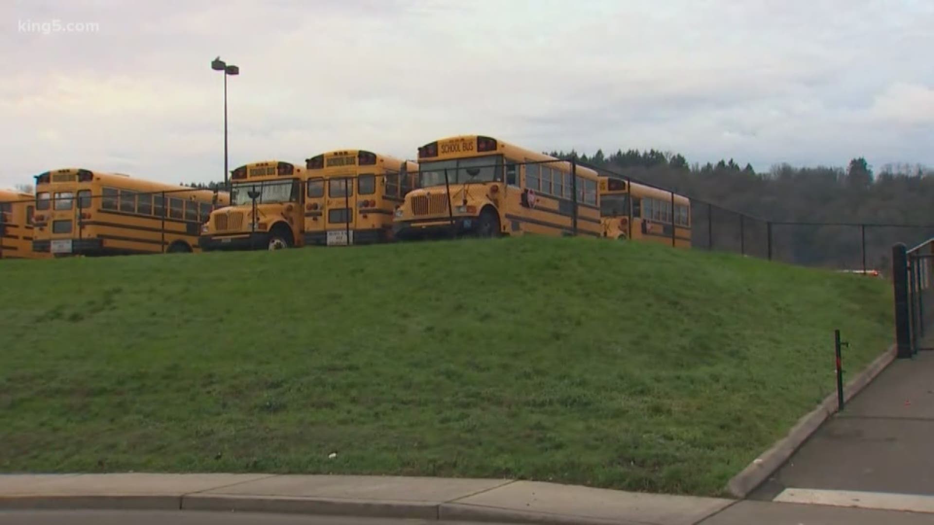 Schools will be contacting parents if their child's bus routes or pick up times will be affected.