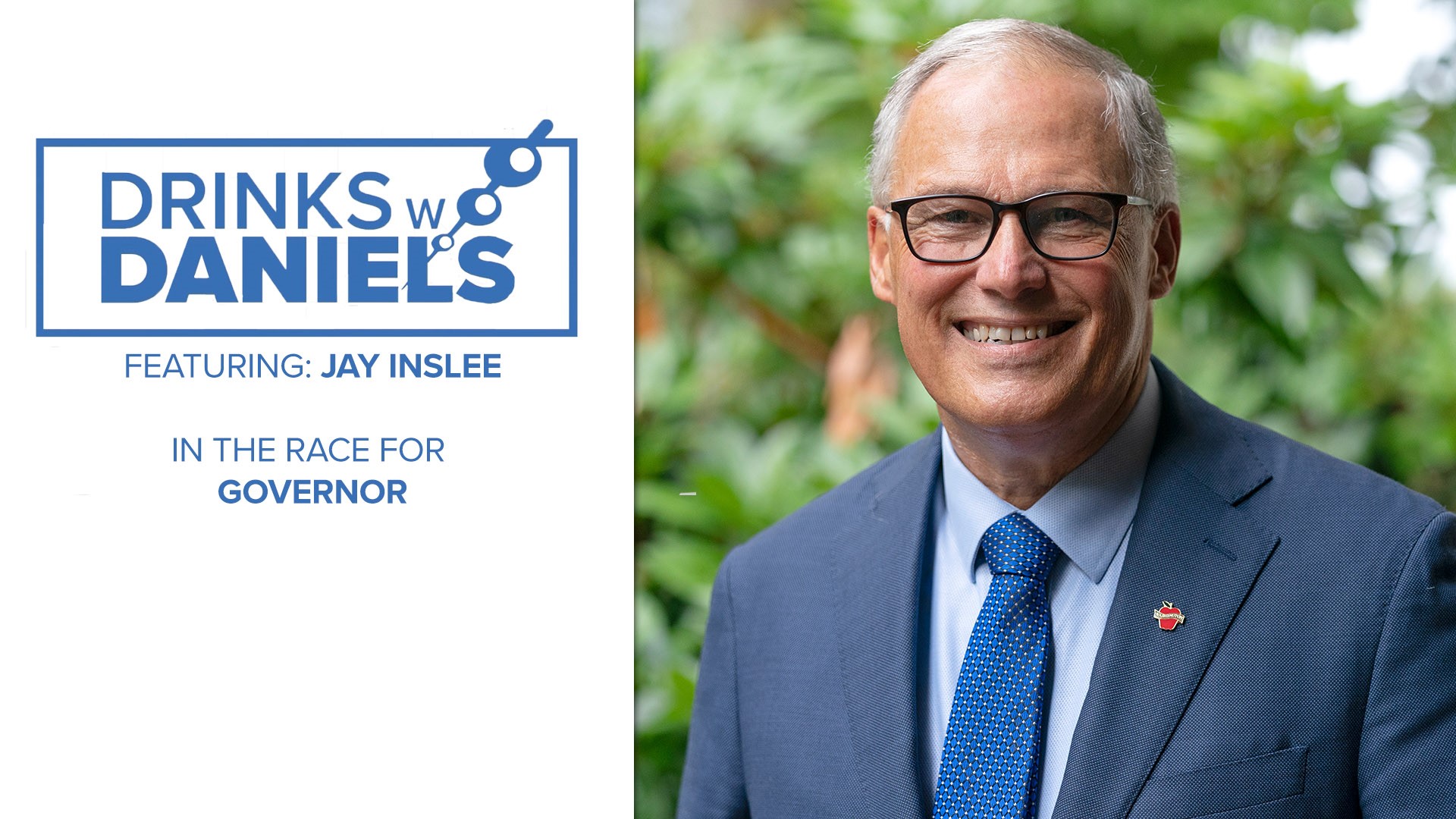 KING 5 chief political reporter Chris Daniels sits down with Democratic gubernatorial incumbent Jay Inslee.