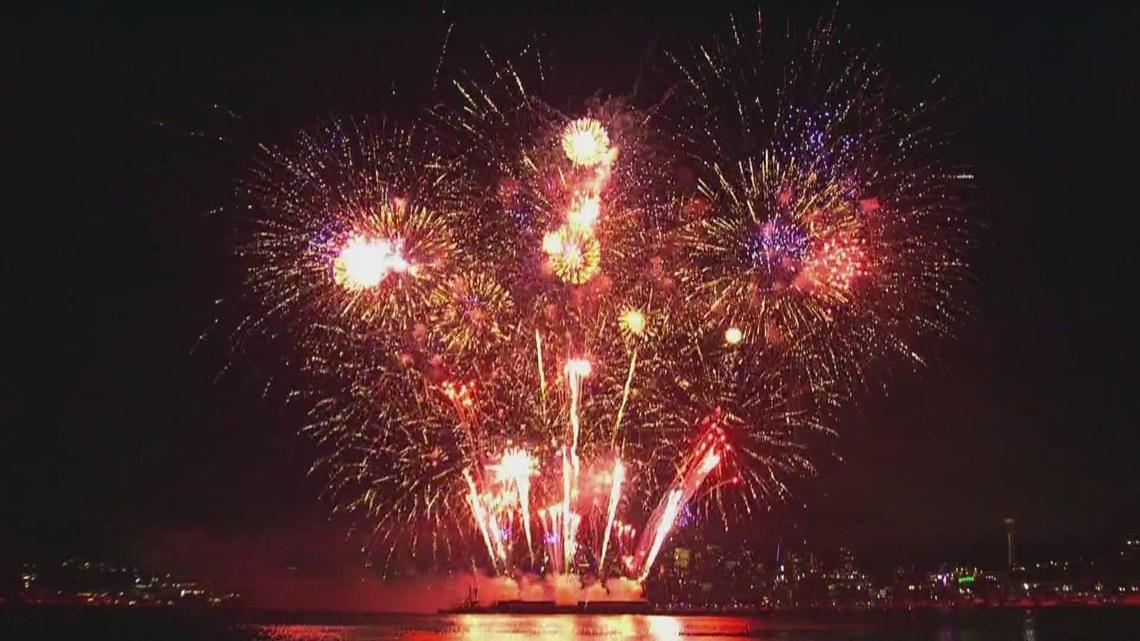 Fourth of July fireworks in Seattle | KING 5 | king5.com