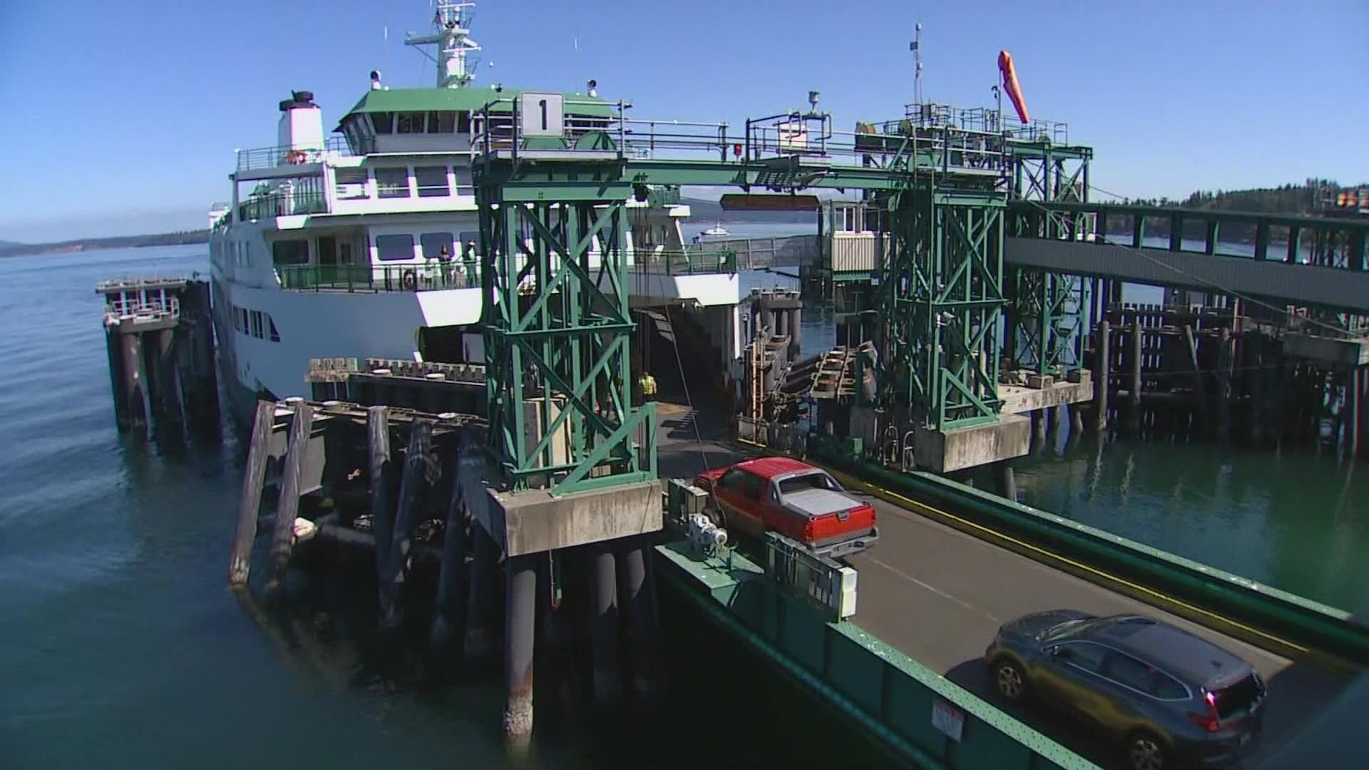 Washington State Ferries shut down Labor Day weekend reservations in response to the anticipated protest.