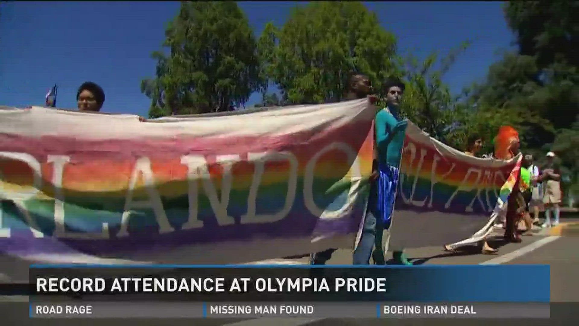 Olympia Pride parade draws 20,000 to capital