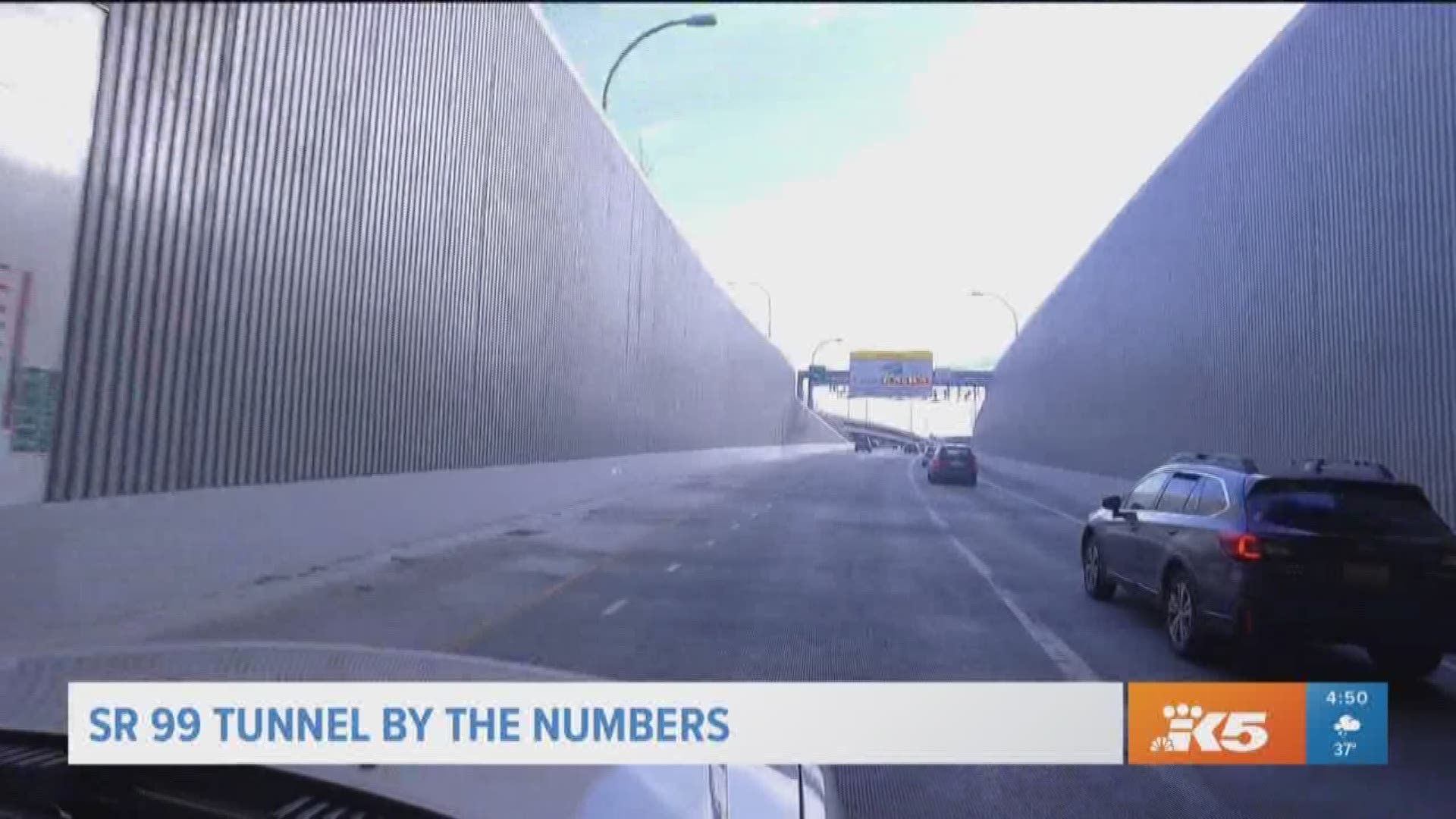 It has been one year since the SR 99 tunnel opened, and new numbers show over one million trips travel through the underground highway each month.
