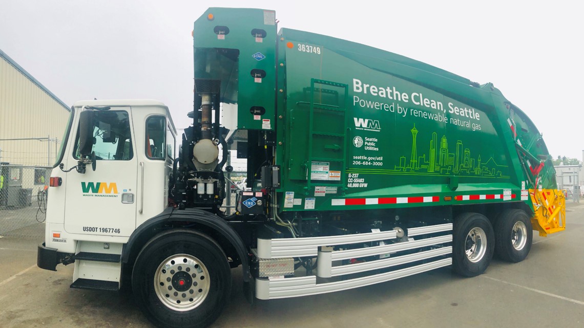 Seattle debuts fossilfuel free waste collection trucks
